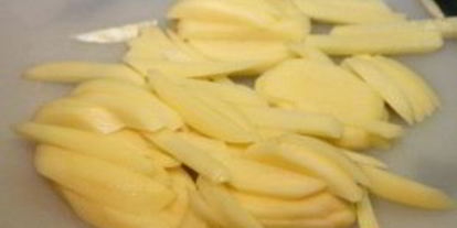 Шаг 1: картофеля ны сковороде