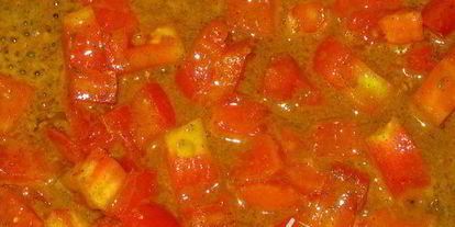 Шаг 2: картофеля по-бомбейсков