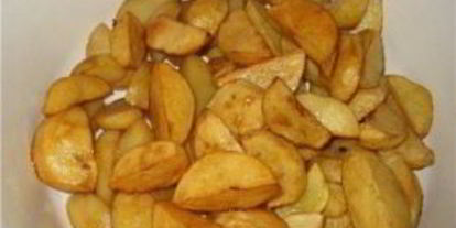 Шаг 3: картофеля по-деревенски во фритюрнице