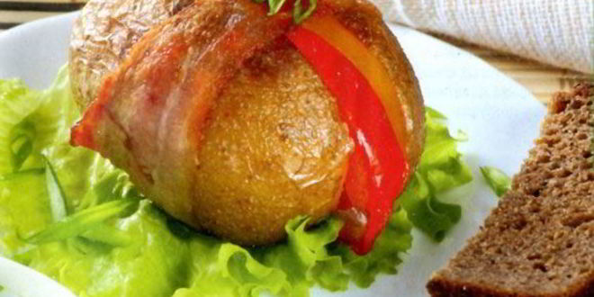 Рецепт картофеля с беконом