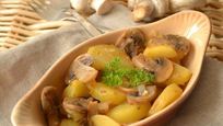 Рецепт Картофеля с грибами в рукаве