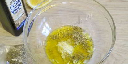 Шаг 2: картофеля с сыром по-гречески