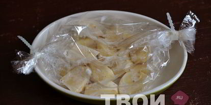 Шаг 4: картофеля в рукаве