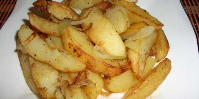 Рецепт картофеля в воке