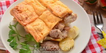 Шаг 10: картошки с курицей, сыром и майонезом в духовке