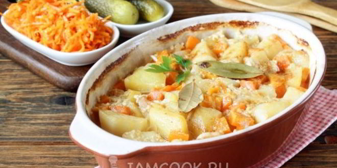 Рецепт картошки в кефире в духовке