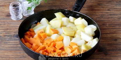 Шаг 3: картошки в кефире в духовке