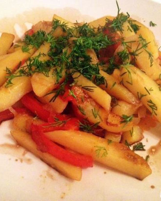 Рецепт молодого картофеля по-китайски