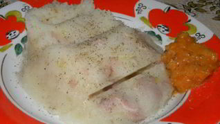 Рецепт Мятой картошки с тушенкой