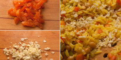 Шаг 8: постного риса с овощами и нутом