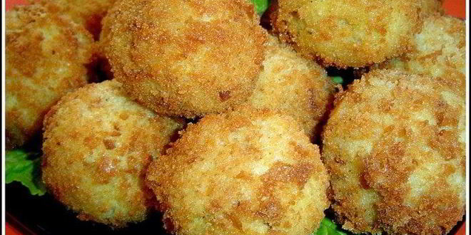 Рецепт пшенных крокетов с грибами