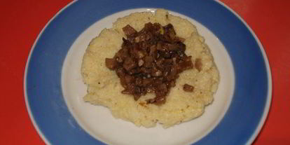 Шаг 2: пшенных крокетов с грибами