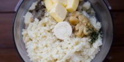 Шаг 3: пюре из цветной капусты