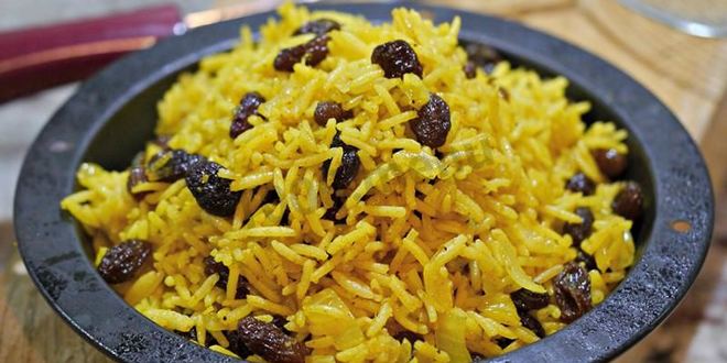 Рецепт риса басмати с изюмом и пряностями по-индийски