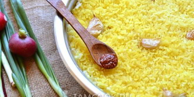 Рецепт риса на сковороде