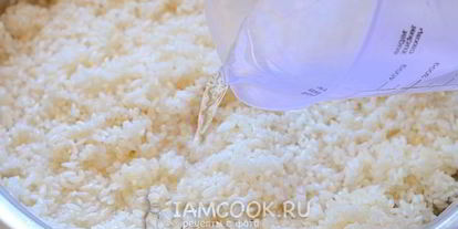 Шаг 7: риса на сковороде