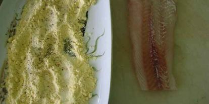 Шаг 23: риса, обжаренного с рыбой и овощами