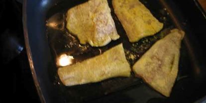 Шаг 24: риса, обжаренного с рыбой и овощами