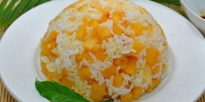 Рецепт риса с ананасом на гарнир
