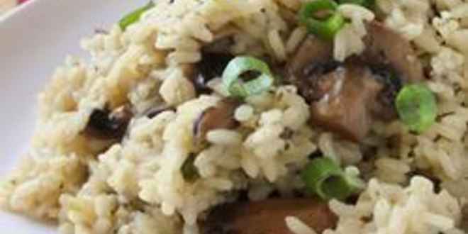 Рецепт риса с грибами