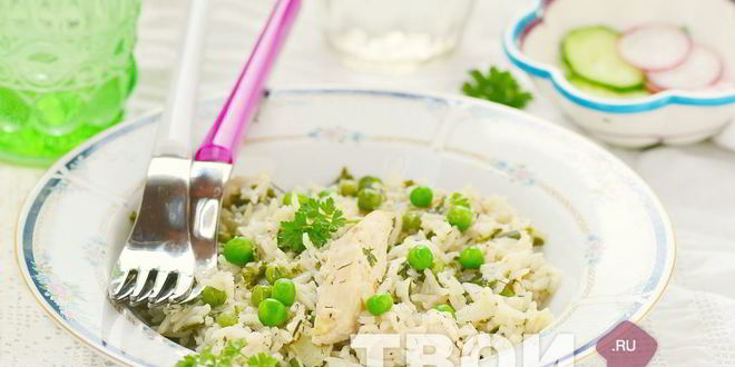 Рецепт риса с курицей