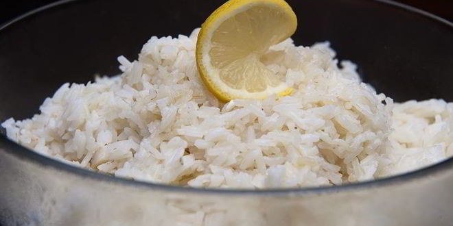 Рецепт риса с лимоном