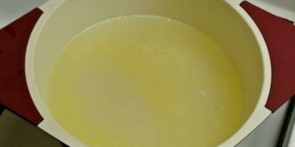 Шаг 1: риса с мидиями в соусе