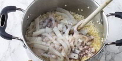 Шаг 10: риса с морепродуктами