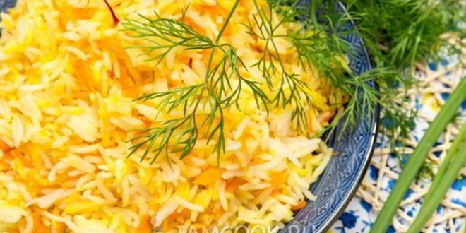 Рецепт риса с овощами и шафраном