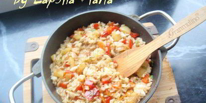 Шаг 4: риса с овощами в японском стиле