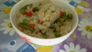 Рецепт Риса с овощами