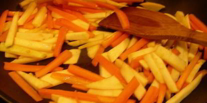 Шаг 4: риса с цитрусовыми и фисташками по-индийски