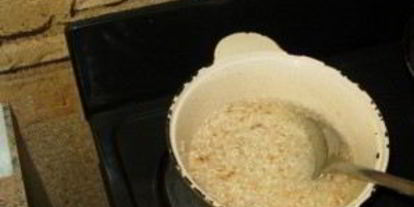 Шаг 1: риса в духовке