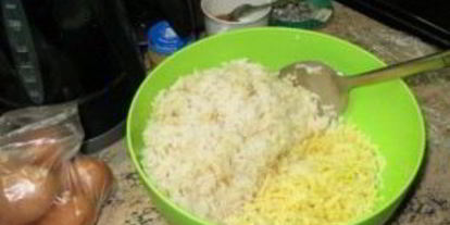 Шаг 2: риса в духовке