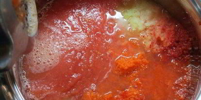 Шаг 1: риса в томате