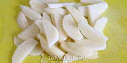 Шаг 3: жареной картошки с луком на сковороде