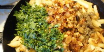 Шаг 7: жареной картошки с сушеными грибами