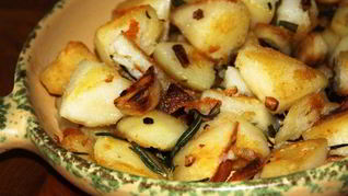 Рецепт Жареного картофеля с розмарином