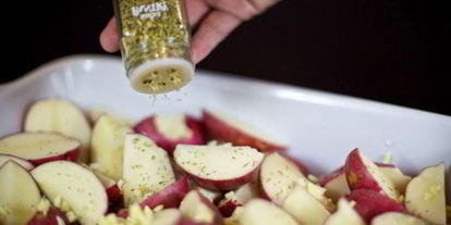 Шаг 2: жареного картофеля в духовке