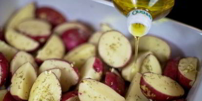 Шаг 3: жареного картофеля в духовке