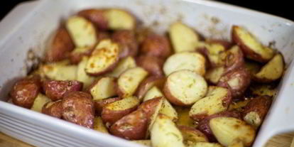 Шаг 4: жареного картофеля в духовке