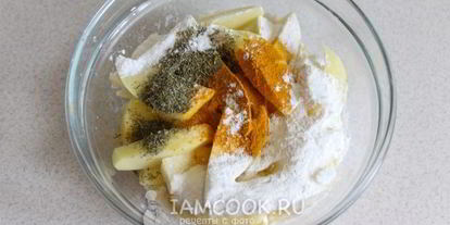 Шаг 4: жареного картофеля в панировке