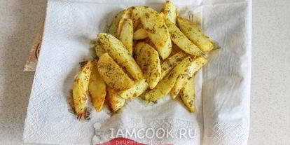 Шаг 7: жареного картофеля в панировке