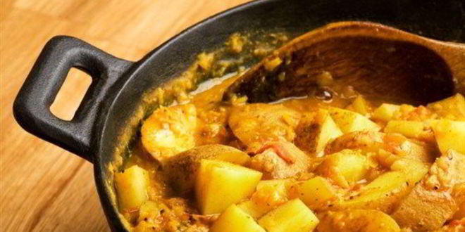 Рецепт жареного молодой картофель в специях по-индийски