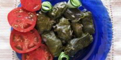 Шаг 3: долмы из свежих листьев винограда