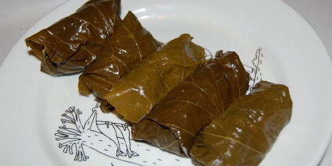 Рецепт Долмы из виноградных листьев