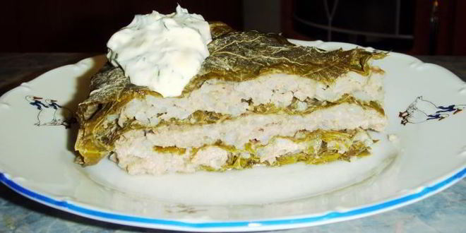 Рецепт долмы ленивой