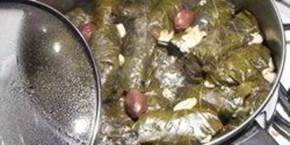 Шаг 1: долмы с бараниной по-арабски
