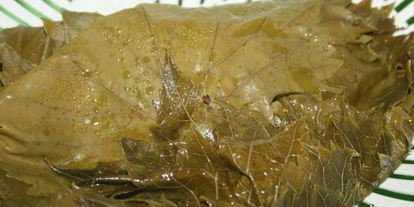 Шаг 1: долмы с филе морского окуня