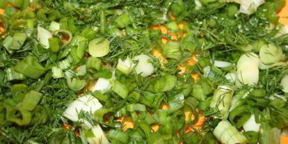 Шаг 3: долмы с филе морского окуня